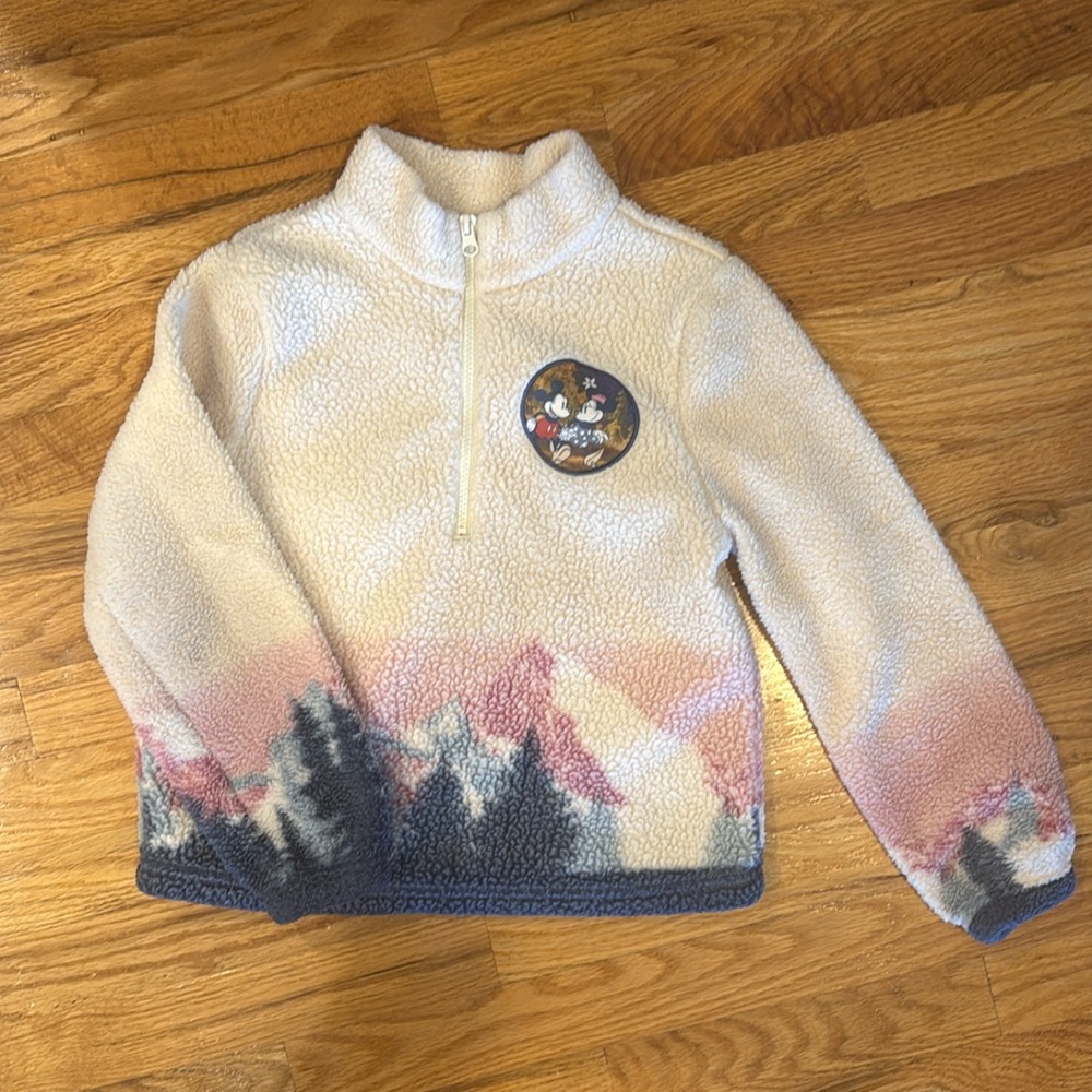 Mickey Mouse  Fleece Sweatshirt (L 10/12)